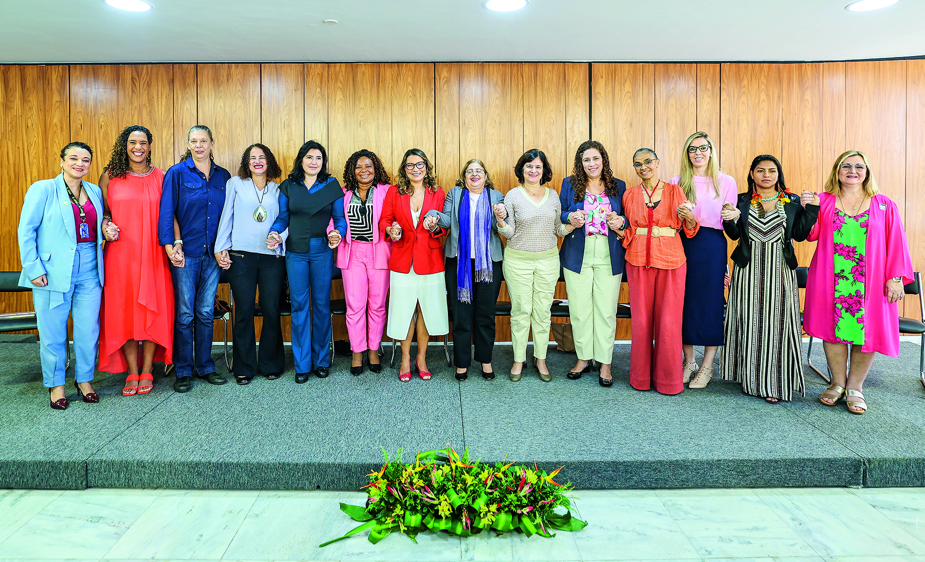 Em Brasília, Ministras do país celebram o mês das mulheres