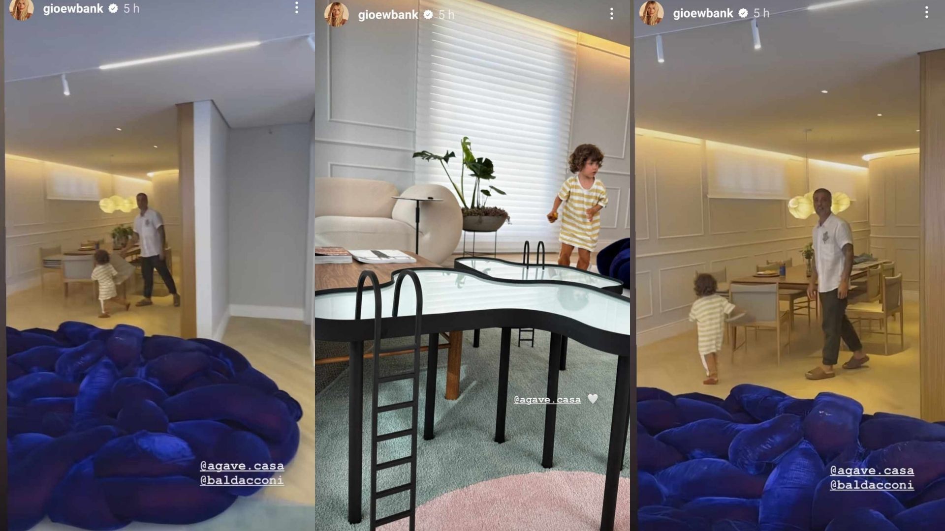 Giovanna Ewbank mostra detalhes de seu novo apartamento em São Paulo