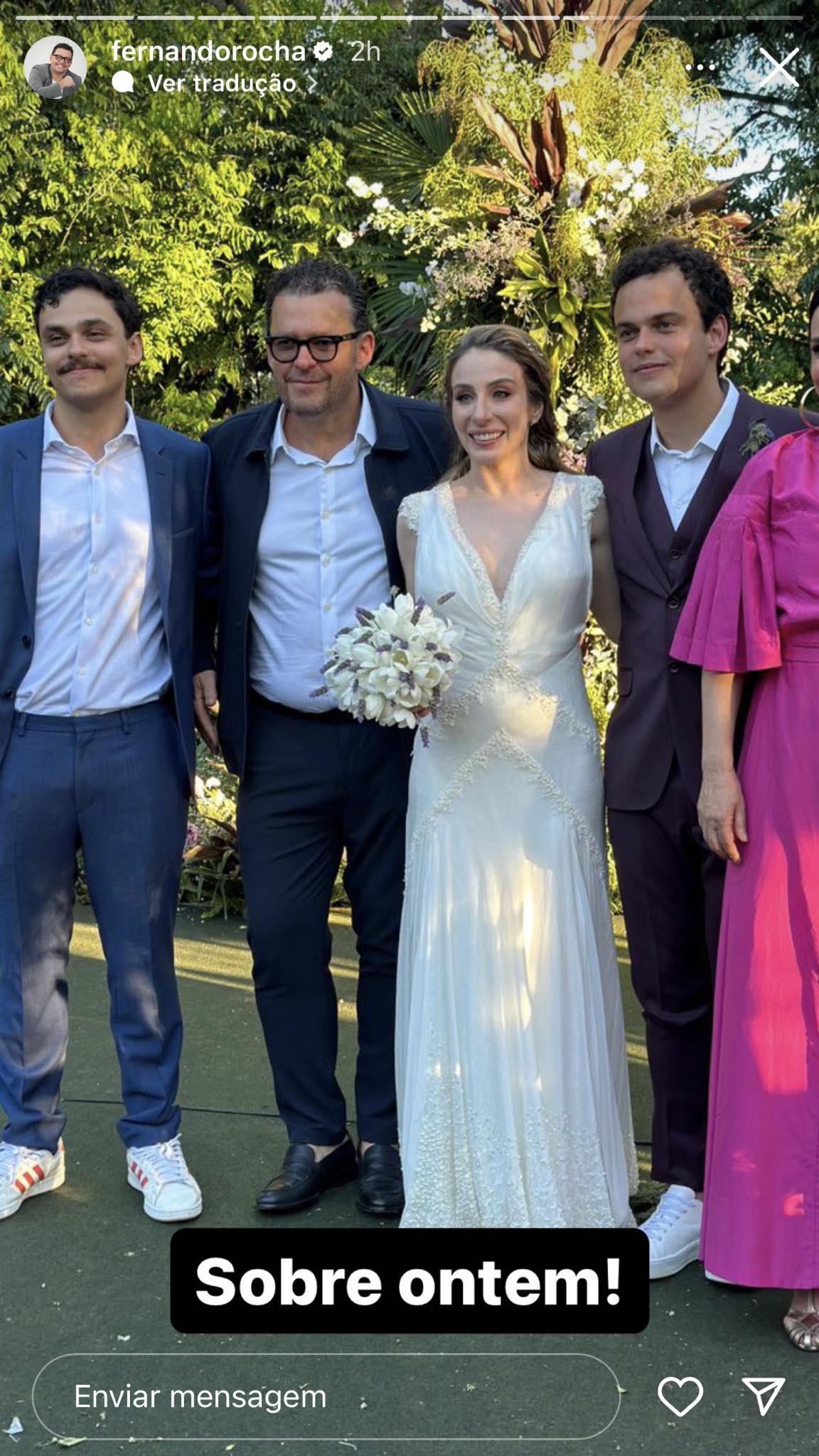 Pedro Rocha e Vanessa Gheno se casam