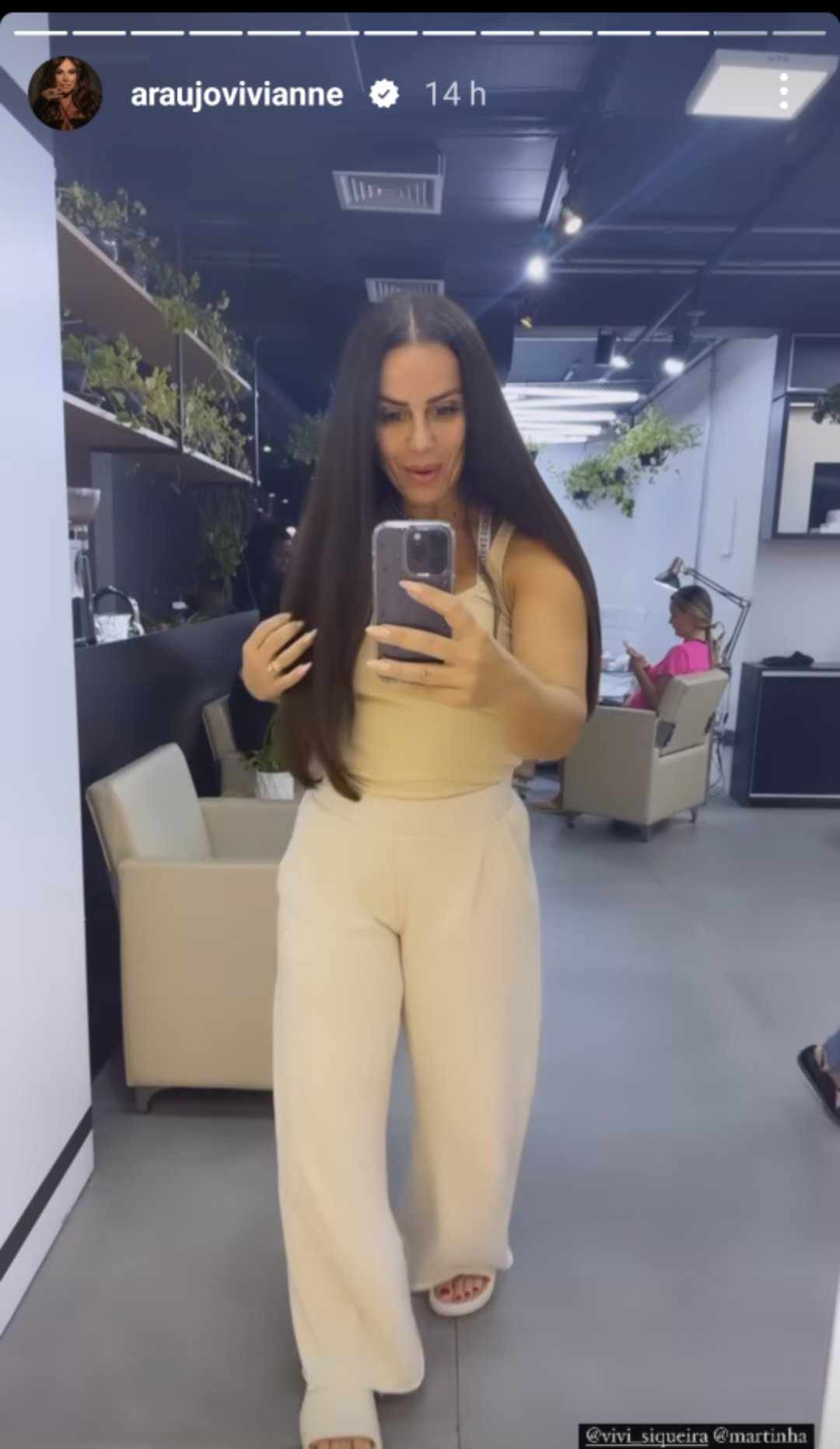 Viviane Araújo novo cabelo