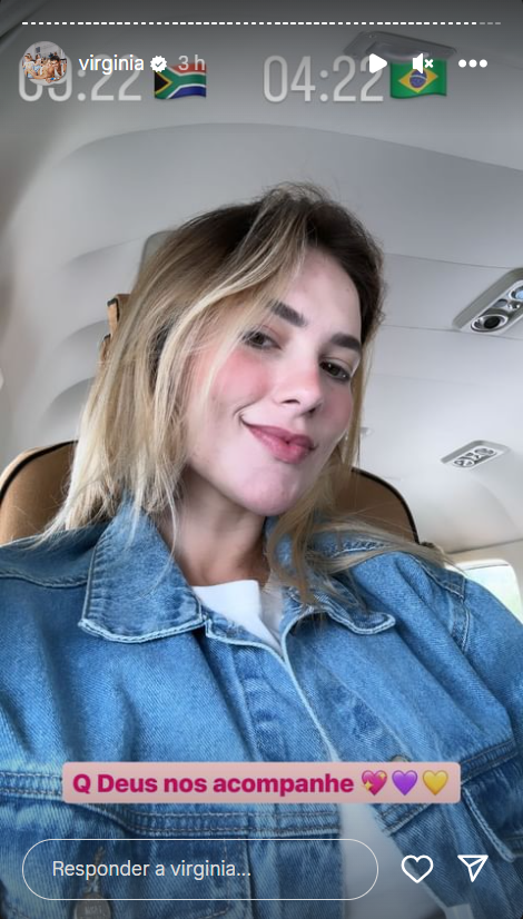 Virginia Fonseca retorna ao Brasil após férias. Foto: Reprodução / Instagram