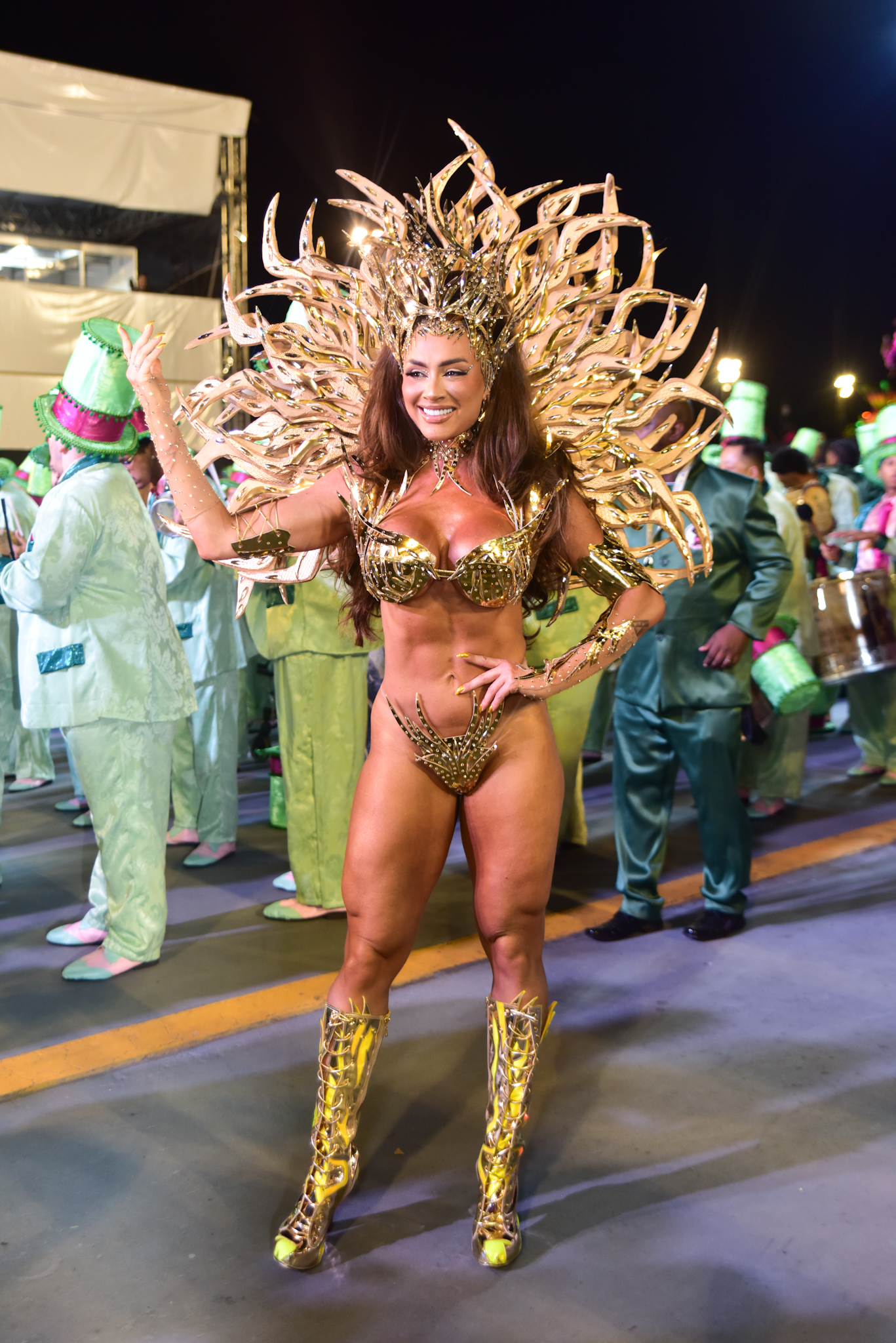Juju Salimeni no Carnaval - Fotos: Leo Franco/ Agnews