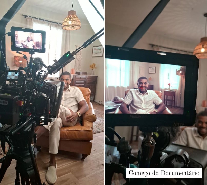 Davi mostra bastidores de documentário - Foto: Reprodução / Instagram