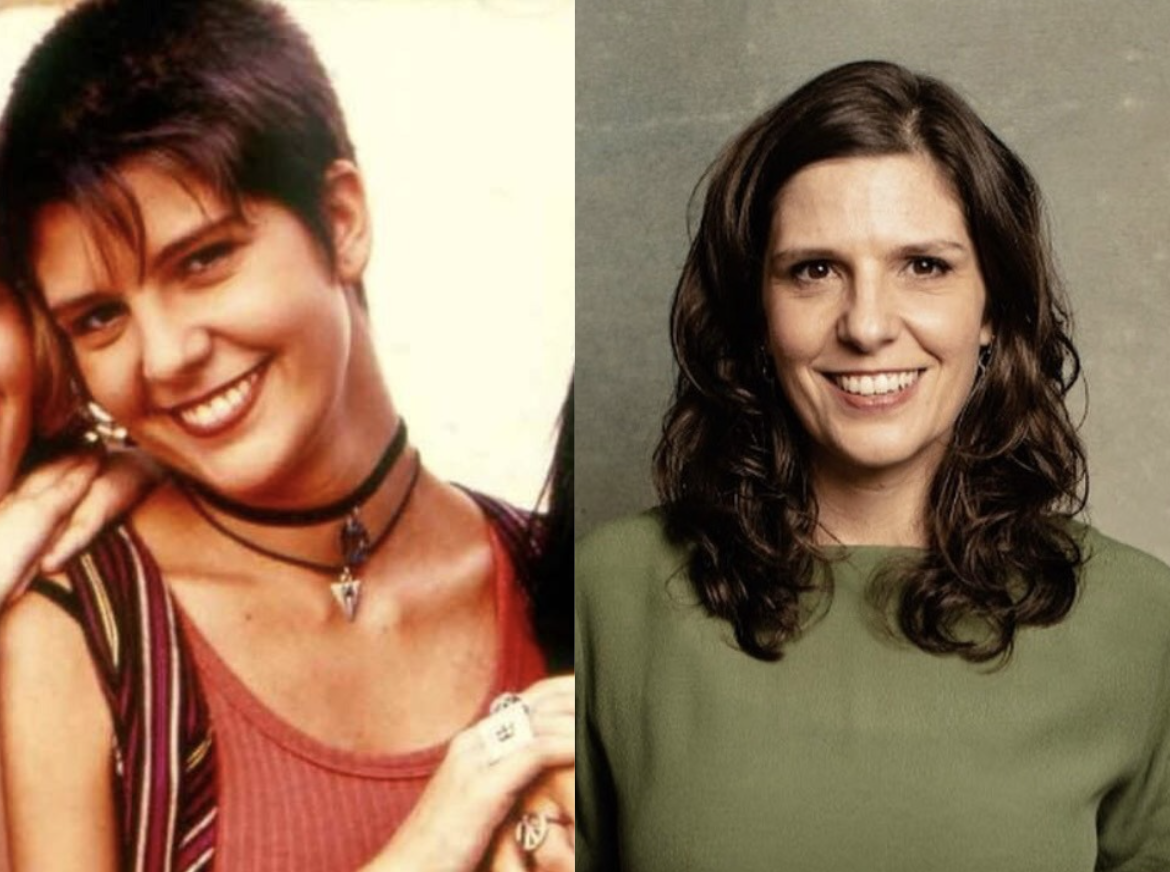 Georgiana Góes, antes e depois