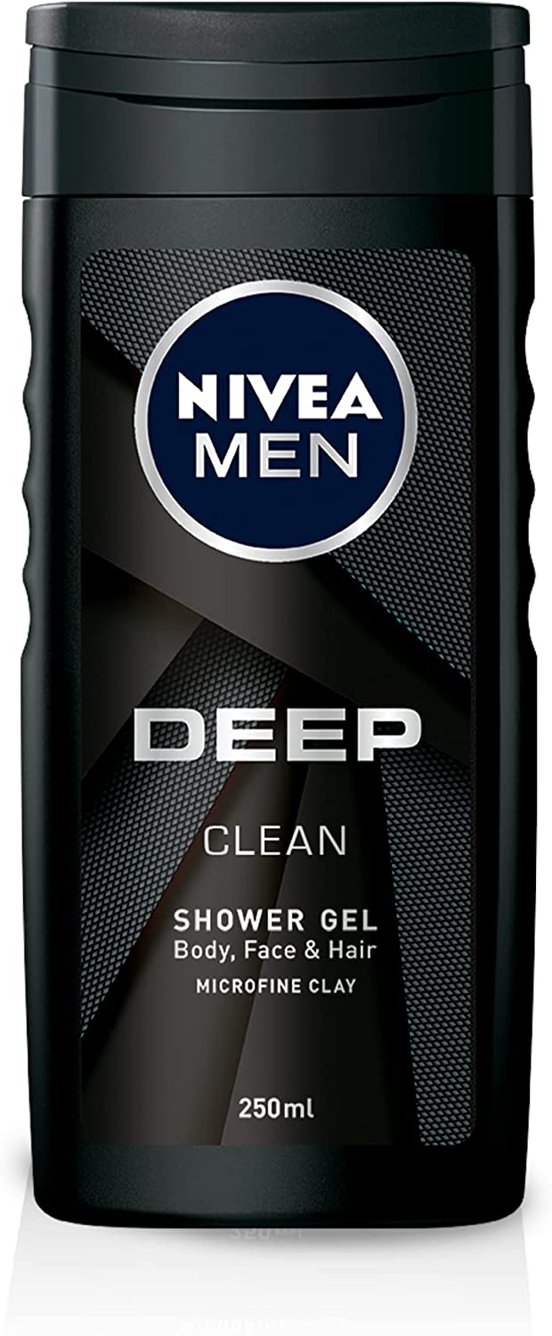 Shower Gel 3 em 1 NIVEA DEEP MEN