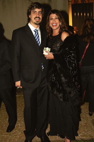 O casal Rodrigo Biondi e Alicinha Cavalcanti
