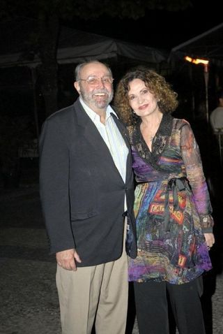 Mauro Mendonça e sua mulher, a atriz Rosamaria Murtinho