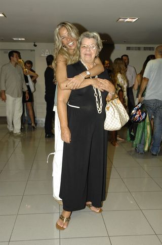 Adriane Galisteu e a mãe, Emma