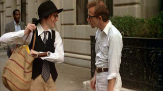 Diane Keaton e Woody Allen, em Noivo Neurótico, Noiva Nervosa