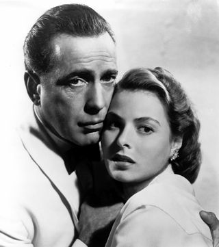 Humphrey Bogart e Ingrid Bergman, em Casablanca