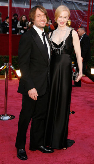 Nicole Kidman e o marido, o músico Keith Urban
