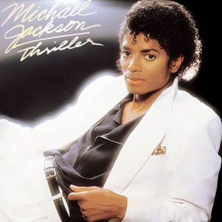 Capa de Thriller, Michael Jackson, 1982