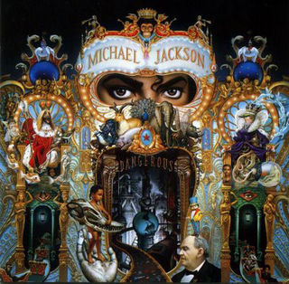 Capa de Dangerous, Michael Jackson, 1991