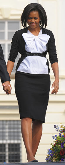 A primeira-dama americana Michelle Obama