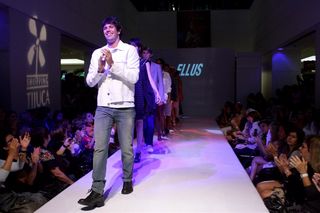 Gustavo Leão participa da 14ª Semana de Moda do Shopping Tijuca, no Rio de Janeiro