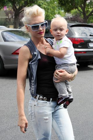 Gwen Stefani e o filho Zuma