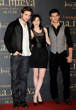 Robert Pattinson, Kristen Stewart e Taylor Laudner