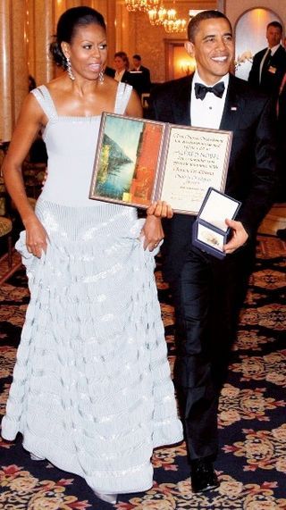 Barack Obama recebe Nobel da Paz de 2009 na Noruega