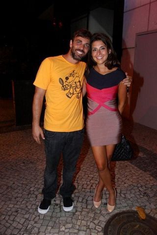 Marcelo Faria e Fernanda Paes Leme