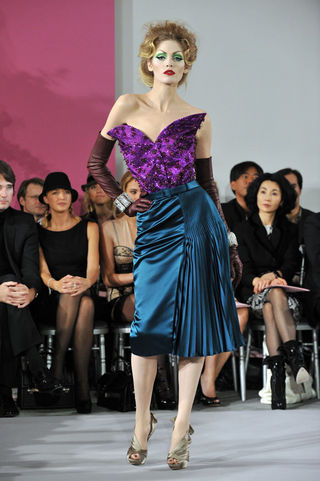Christian Dior no Paris Fashion Week Haute Couture primavera/verão 2010