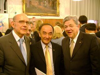 Altamiro Ribeiro Dias, Minoru Ueta e José Alfredo Pretoni