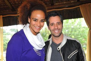 A cantora Luciana Mello e o marido Ike Levy