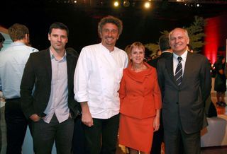 Gustavo Aguiar, Emmanuel Bassoleil, Eliana Leonhardt e Frederic Verwaerde