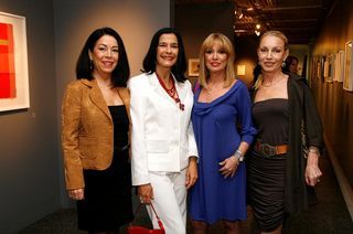 Dinah Machado, Christina Carvalho Pinto, Luizita Machado e Cristina Recoder