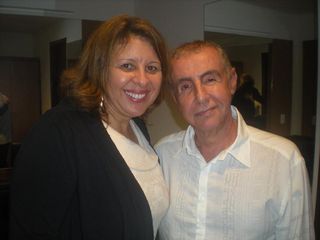 Miriam Ramos e Elias Andreato