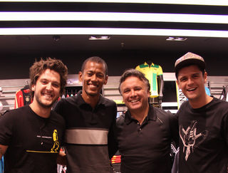 André Vasco, Sandro Viana, Felipe Marcelo Ferreira e Felipe Solari.
