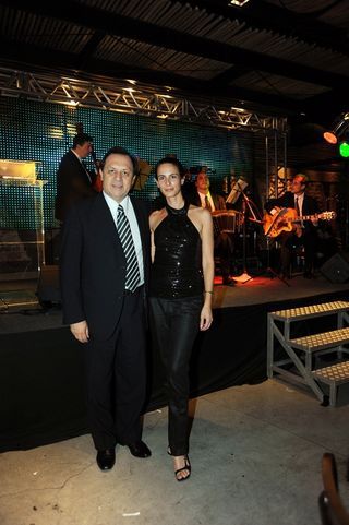 Gustavo Santos e Natacha Asen