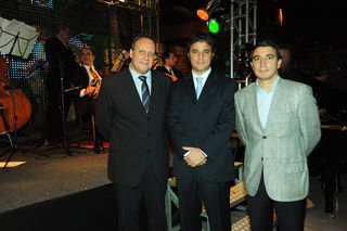 José Roberto Pereira, Adrian Brugiavini e Fabian Lombardo