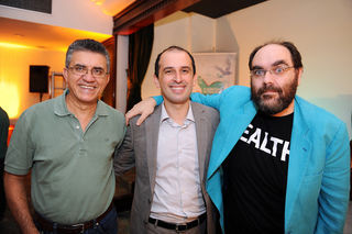 José Ricardo Moreira, Áureo Gomez Monteiro Júnior e André Abujamra