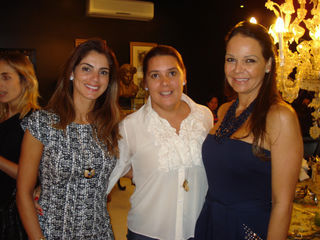 Paula Pica, Leila Viana e Claudia Saraiva