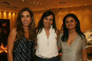 Ana Luiza Favato, Cláudia Nazaré e Sônia Lim