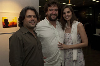 Geraldo Horta, Patrick Grosner e Diana Coutinho