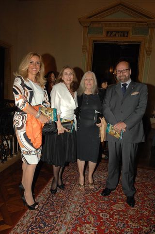Isabela Francisco, Ângela Lebelson Sterental, Dora Itagiba e Luiz Felipe Francisco