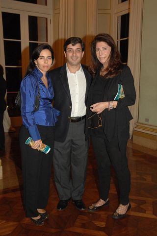 Maria Cristina Carneiro, Luiz Victor Carneiro e Ana Maria Tornaghi