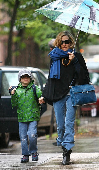 Sarah Jessica Parker com o filho James