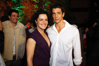 Ana Paula Arósio e Márcio Garcia