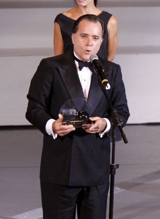 Tony Ramos recebe prêmio de melhor ator