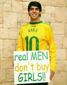 Kaká adere à campanha contra prostituição