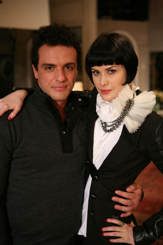 Mauro (Rodrigo Lombardi) e Melina (Mayana Moura)