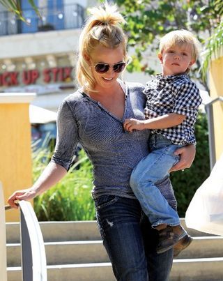 Britney e o filho Sean