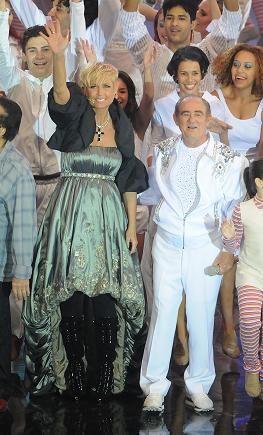 Renato Aragão e Xuxa Meneghel