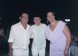 Renato Aragão, Tadeu Mello e Lílian Aragão