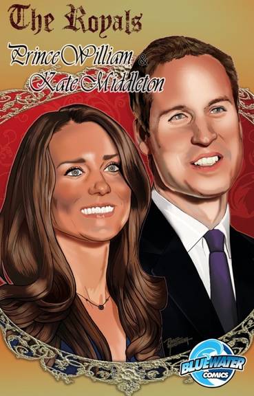Príncipe William e Kate Middleton viram revista em quadrinhos, escrita por Pablo Martinena