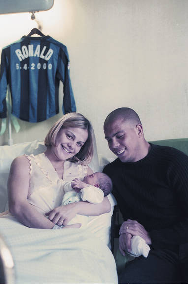 Ronaldo Nazário, Milene Domingues e Ronald