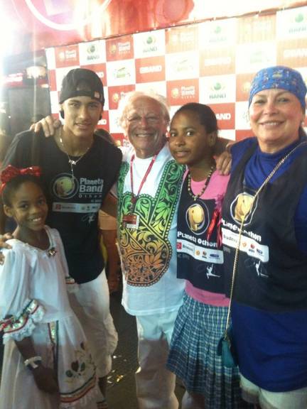 Neymar e família Juca Chaves