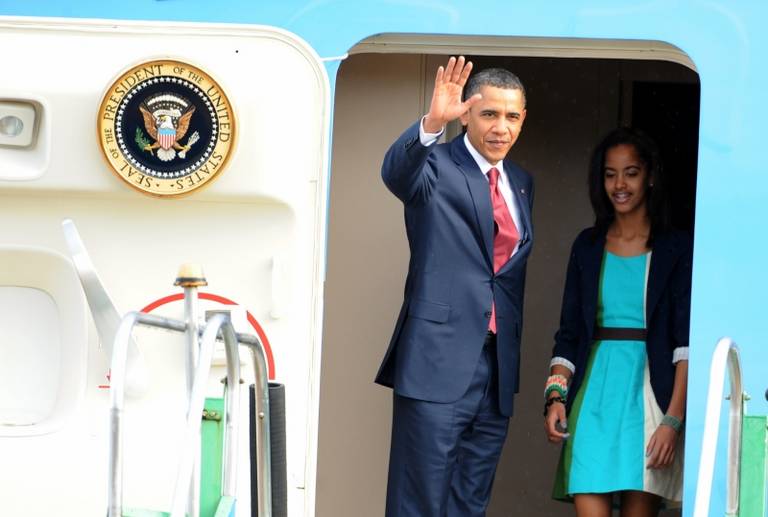 Barack Obama chega ao Brasil